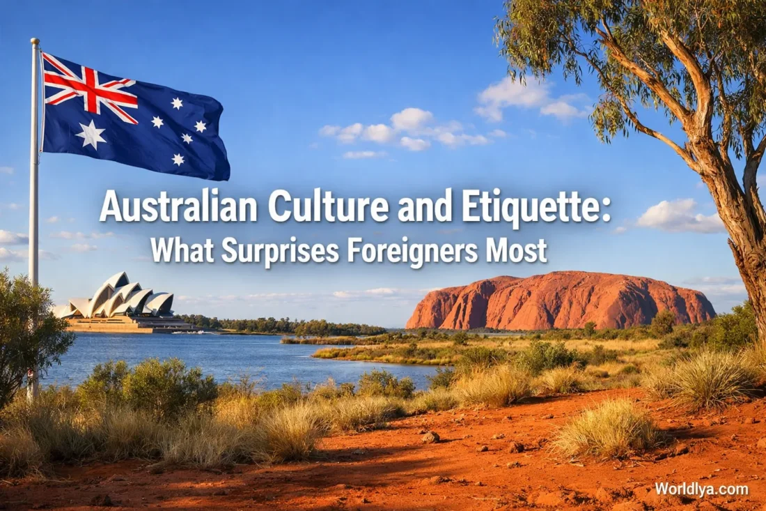 A kangaroo hopping across a grassy field under a clear blue sky.