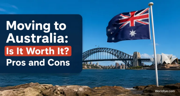 A person considers moving to Australia, weighing the advantages and disadvantages of relocation across this beautiful country.