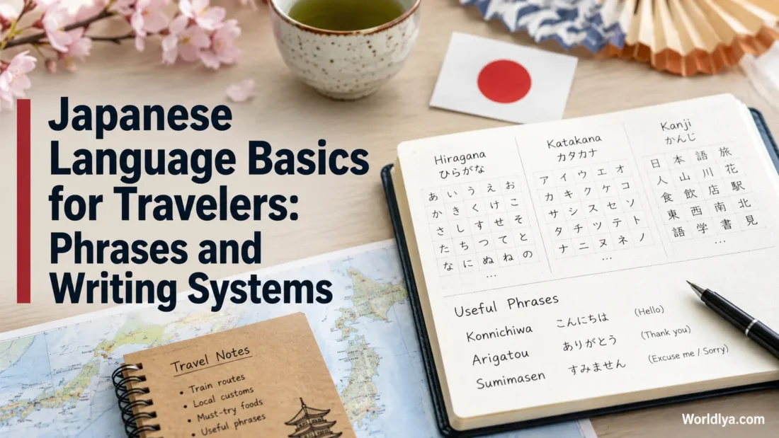 Japanese language basics for travelers include essential phrases and simple writing systems to help communicate in Japan.
