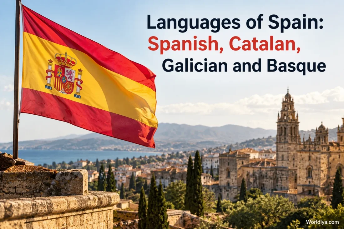 Languages of Spain include Spanish, Catalan, Galician, and Basque, each with its unique cultural and linguistic significance.